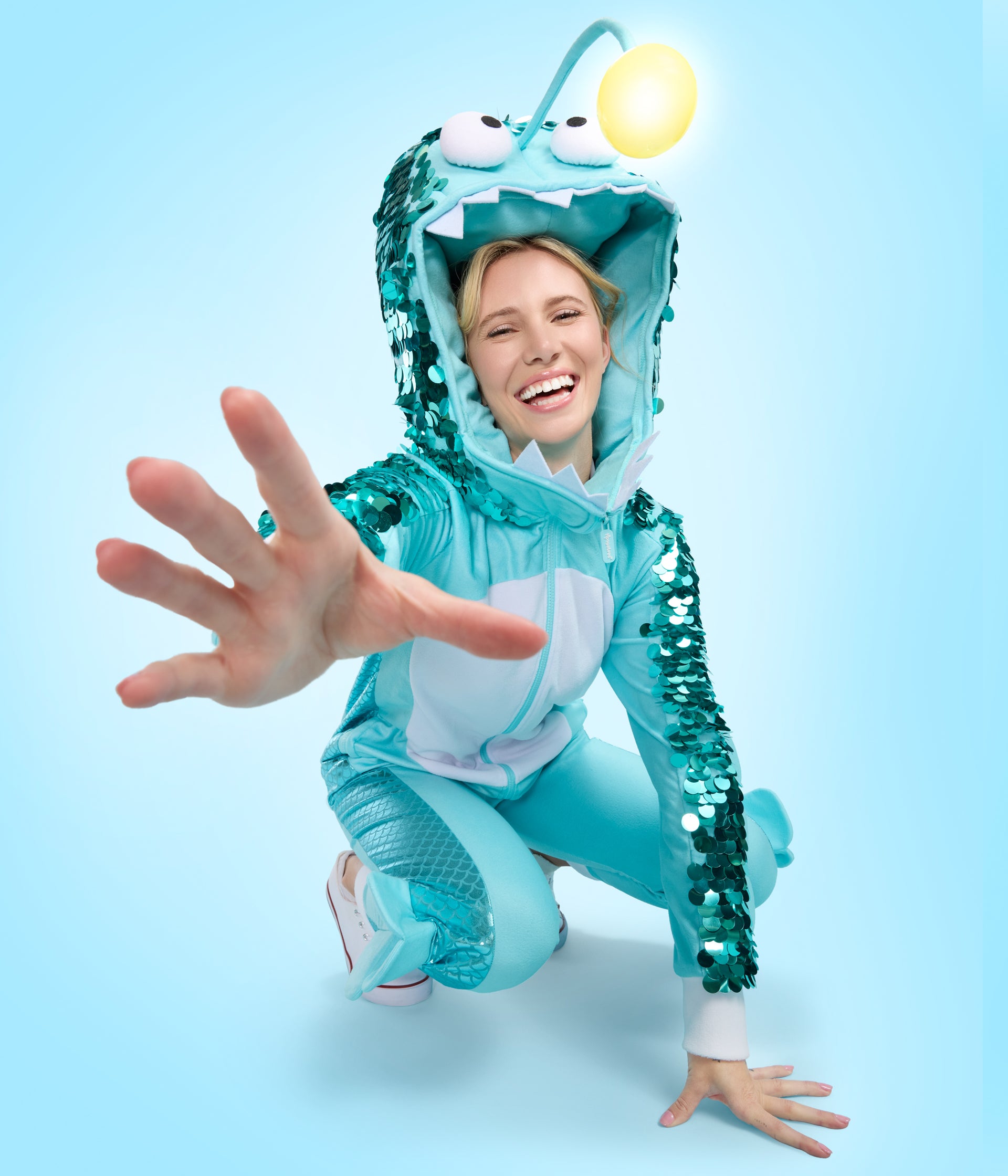 Women's Angler Fish Light Up Costume