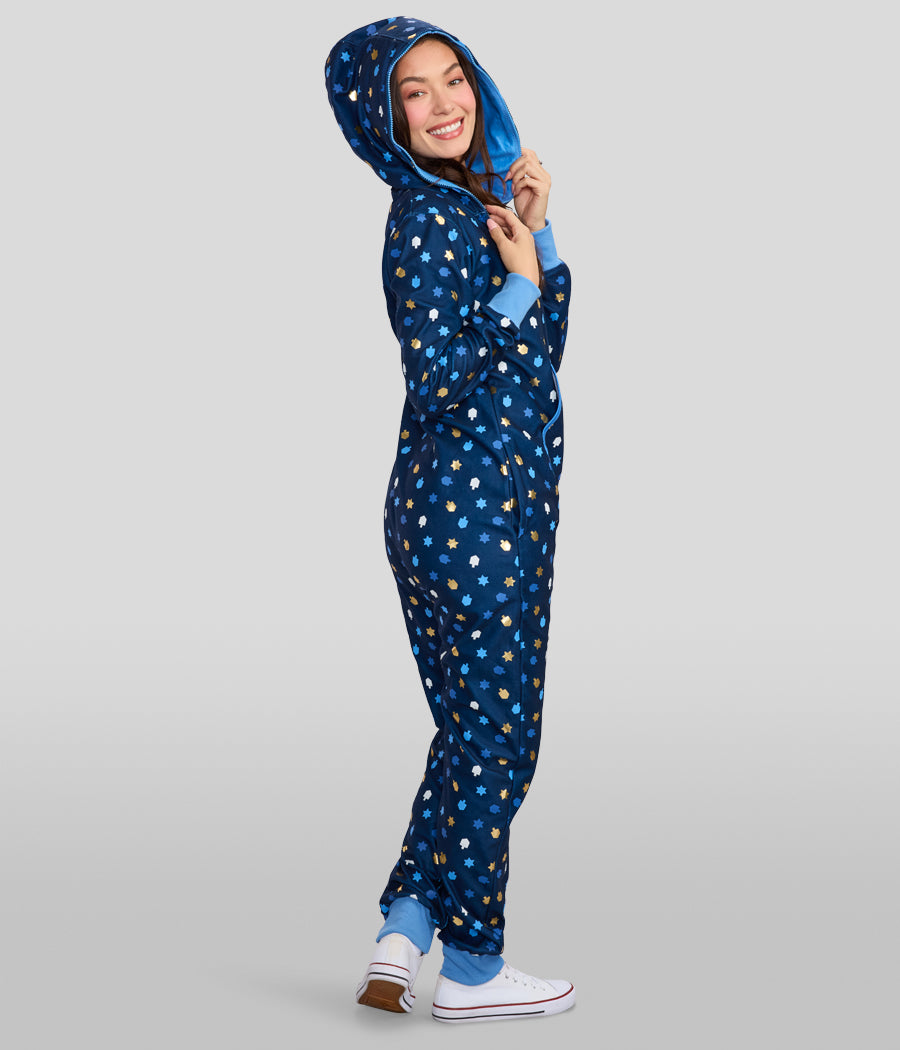 Women's Dreidel Decor Jumpsuit Image 2