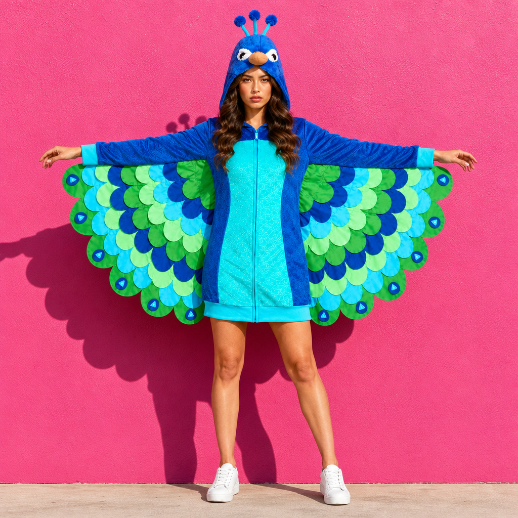 Peacock Costume Dress Image 2