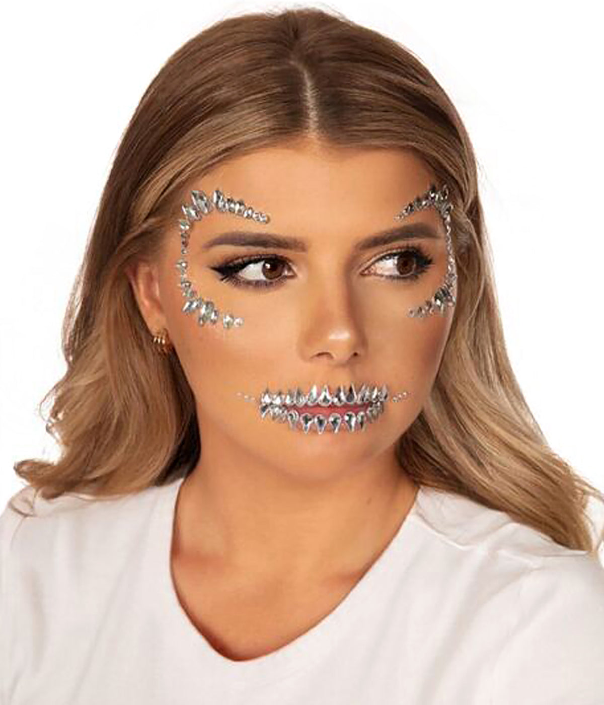 Rhinestone Adhesive Face Jewels