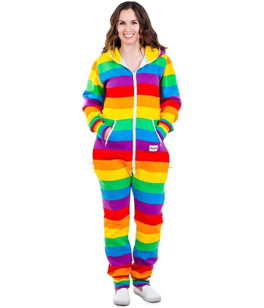 Women's Rainbow Jumpsuit Image 4