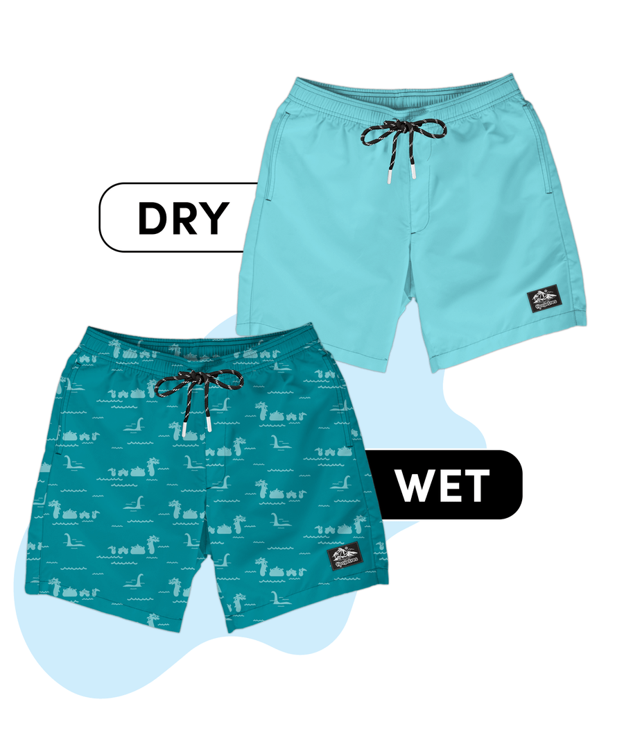 Nessy Color Changing Swim Trunks Men s Summer Outfits Tipsy Elves