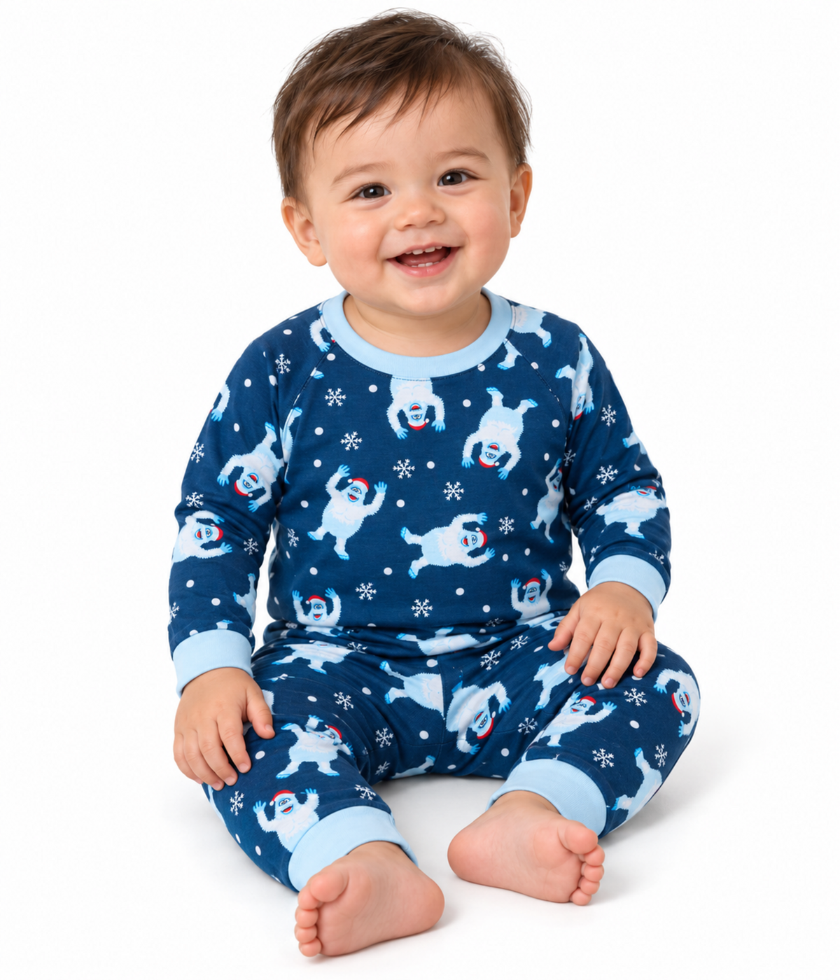 Baby Boy's Bumble Crew Neck Pajama Set