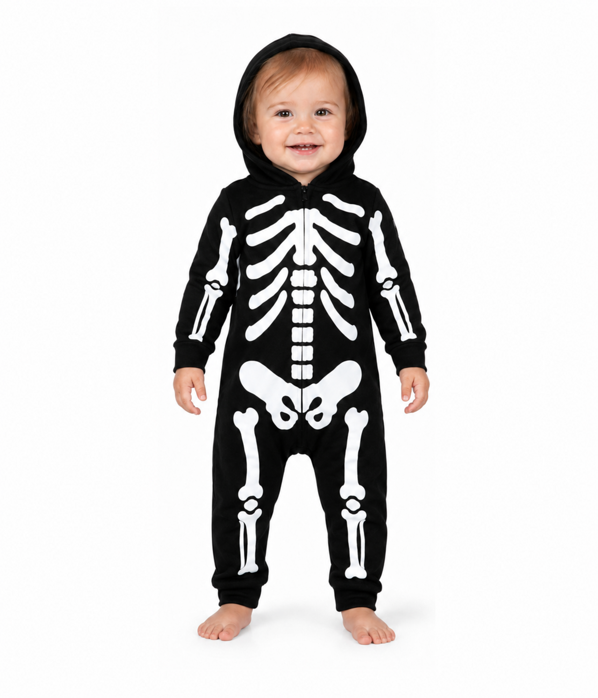 Baby Girl's Skeleton Costume