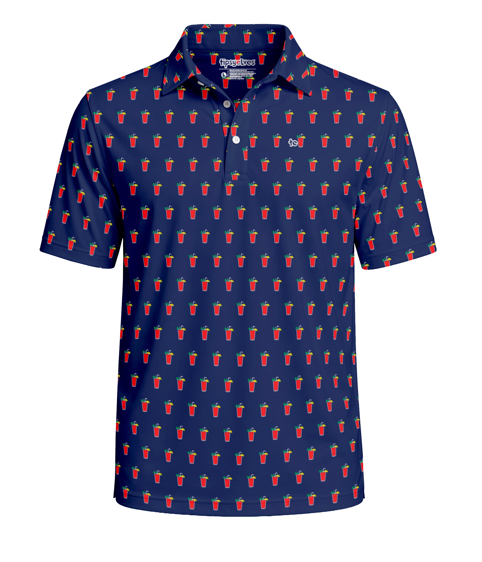 Bloody Mary Golf Polo: Men's Golf Outfits | Tipsy Elves
