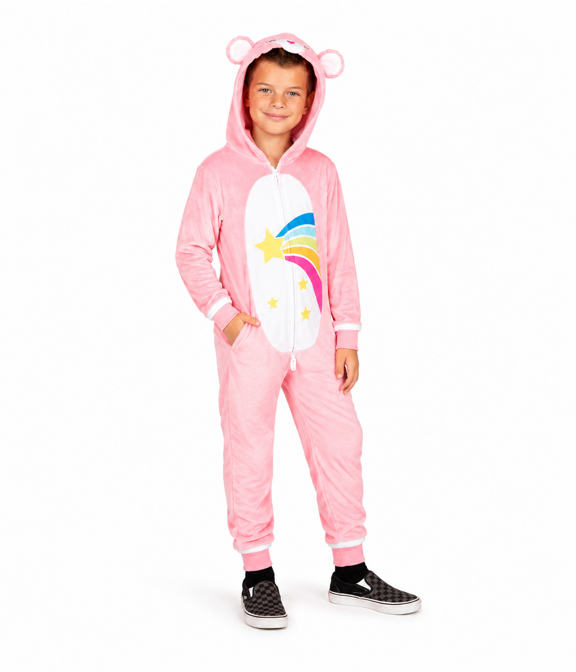 Boy's 80's Cartoon Bear Costume