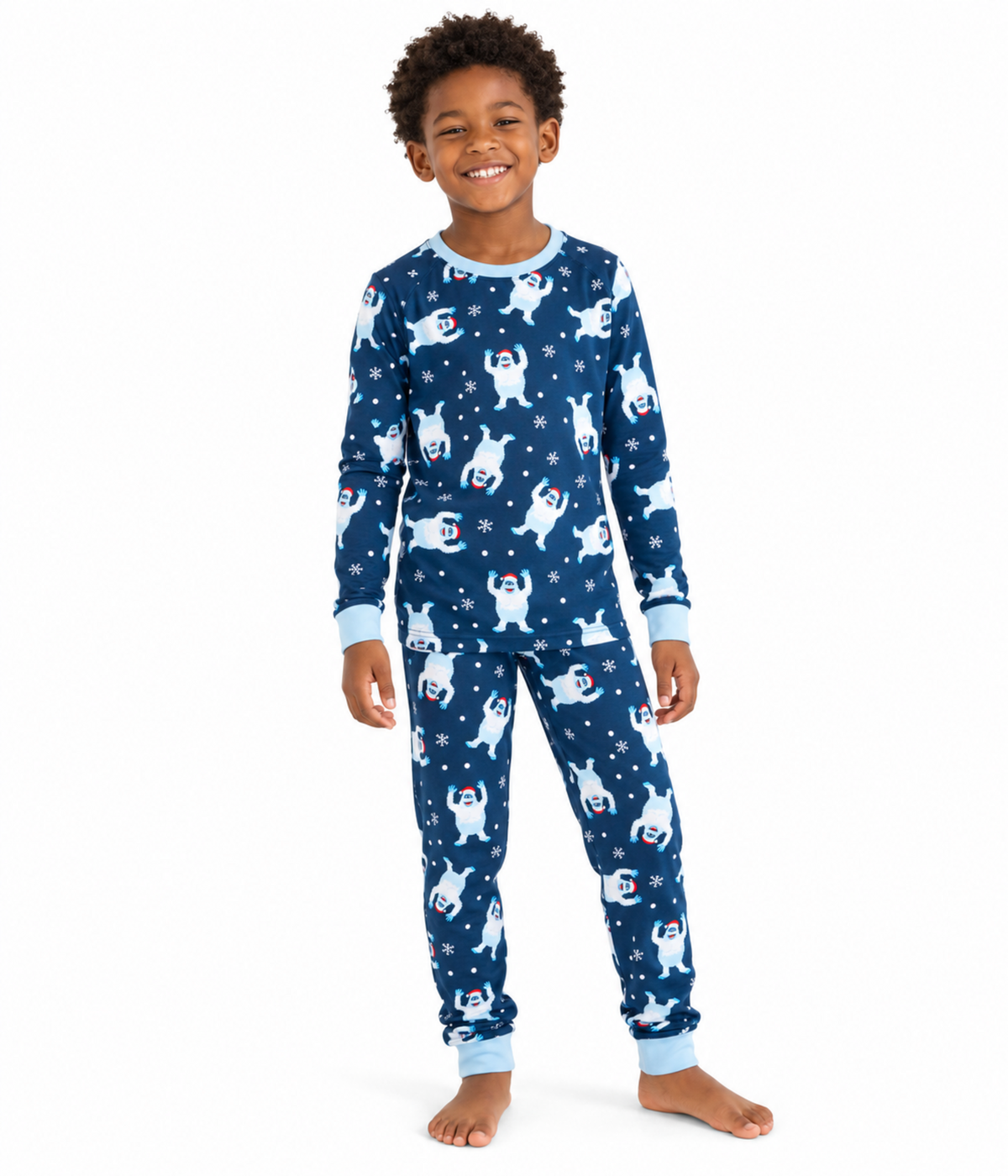 Boy's Bumble Crew Neck Pajama Set