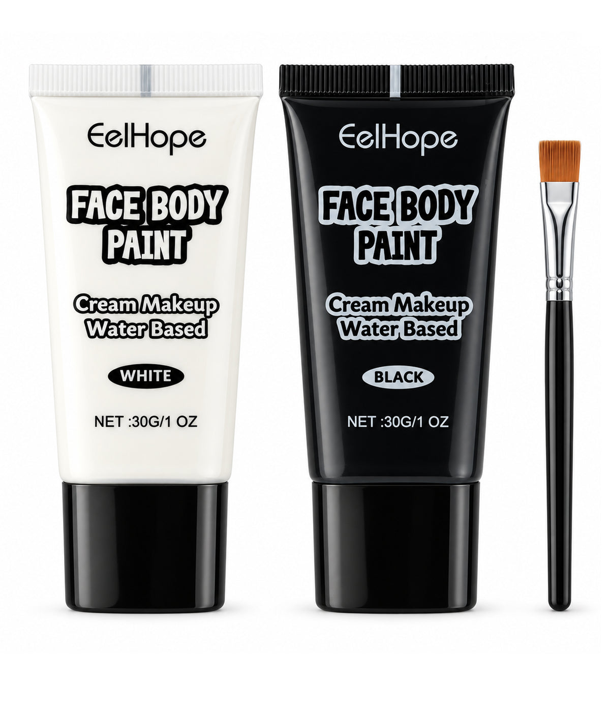 Black and White Face Paint Kit