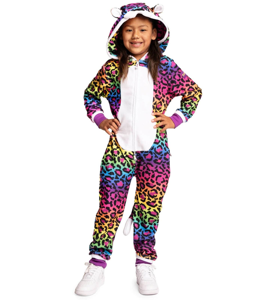 Girl's 90's Leopard Costume Primary Image