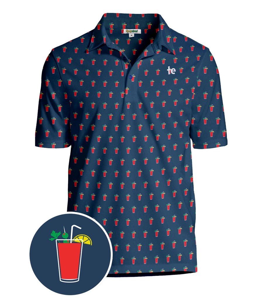 Bloody Mary Disc Golf Polo: The Official Shirt of Big Jerm | Tipsy