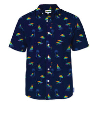 Pride Paradise Button Down Shirt