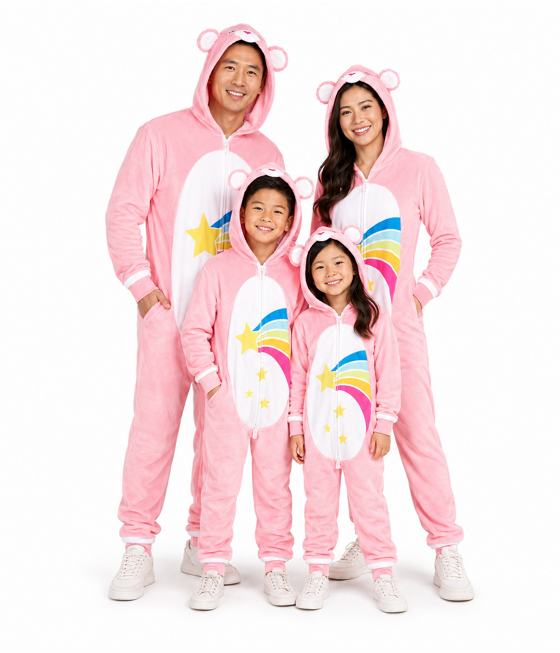 Matching 80's Cartoon Bear Family Costumes Primary Image