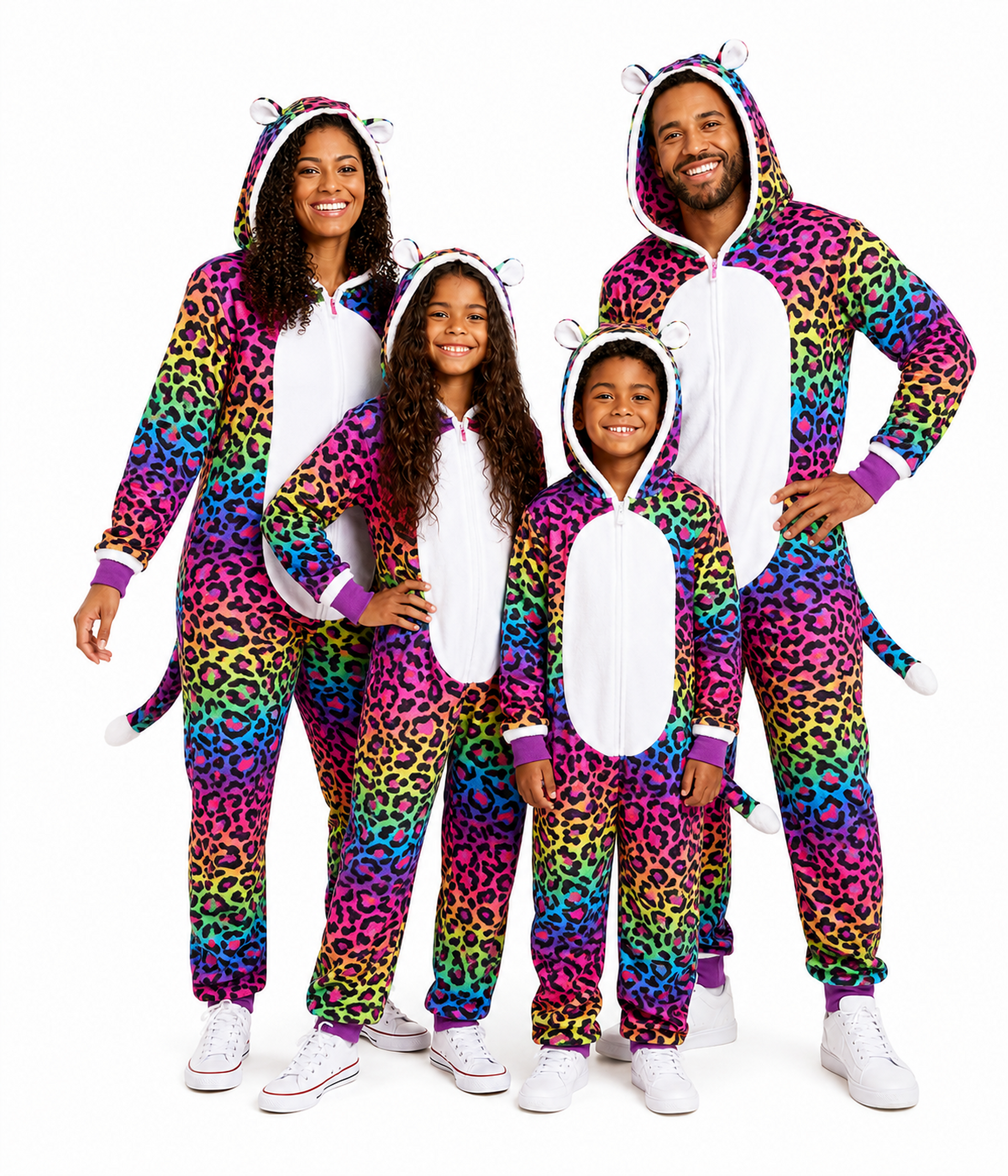 Matching 90's Leopard Family Costumes Primary Image