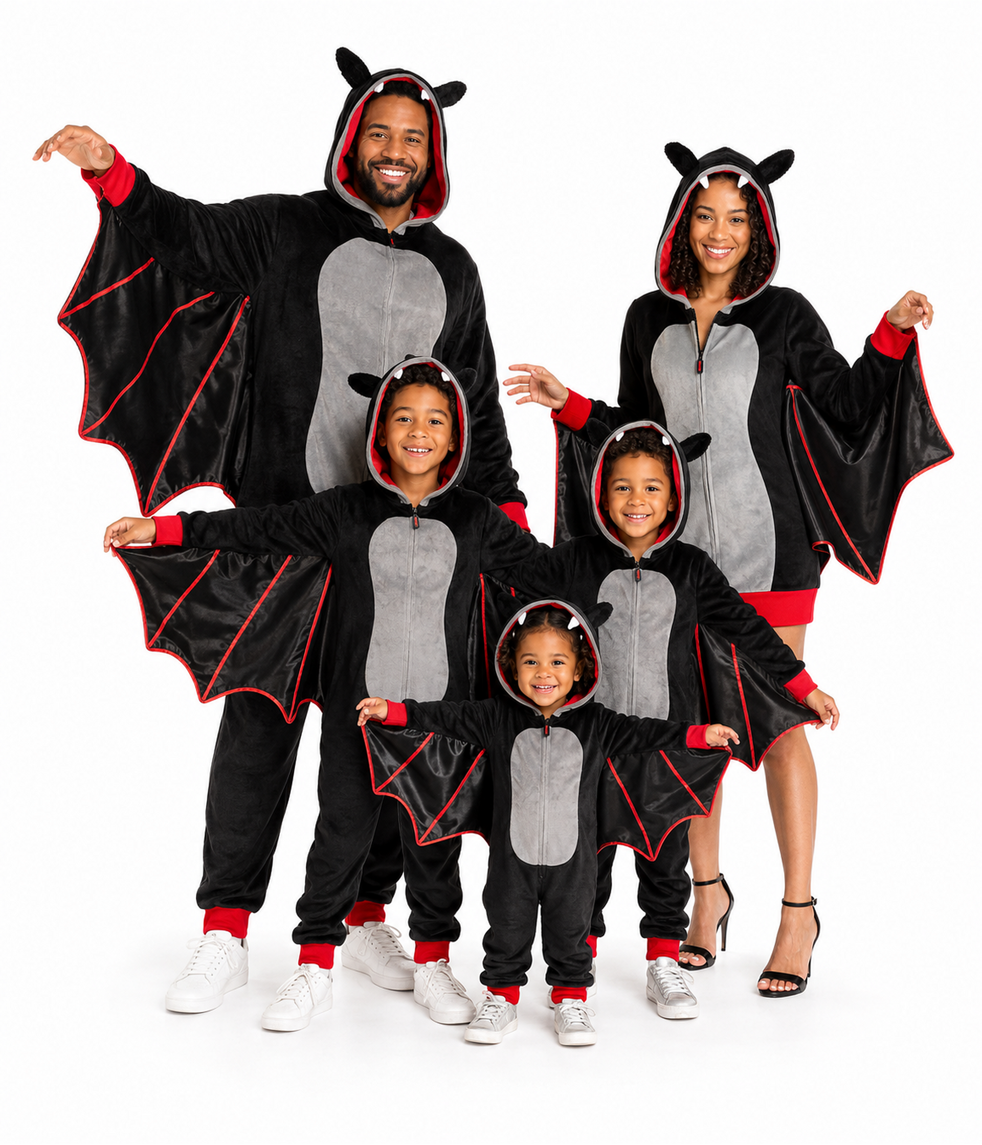 Matching Bat Family Costumes Primary Image