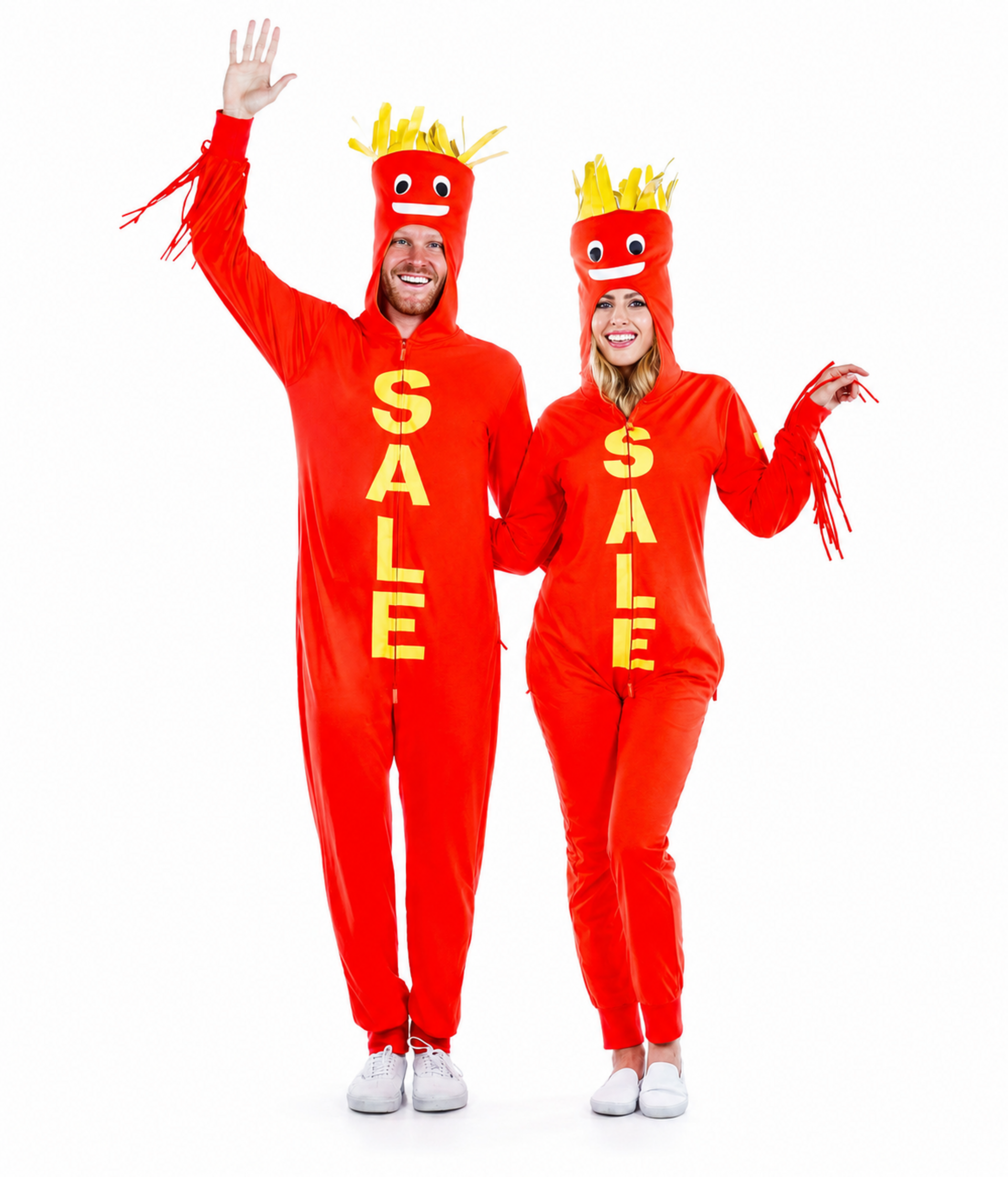 Matching Inflatable Tube Guy Couples Costumes Primary Image