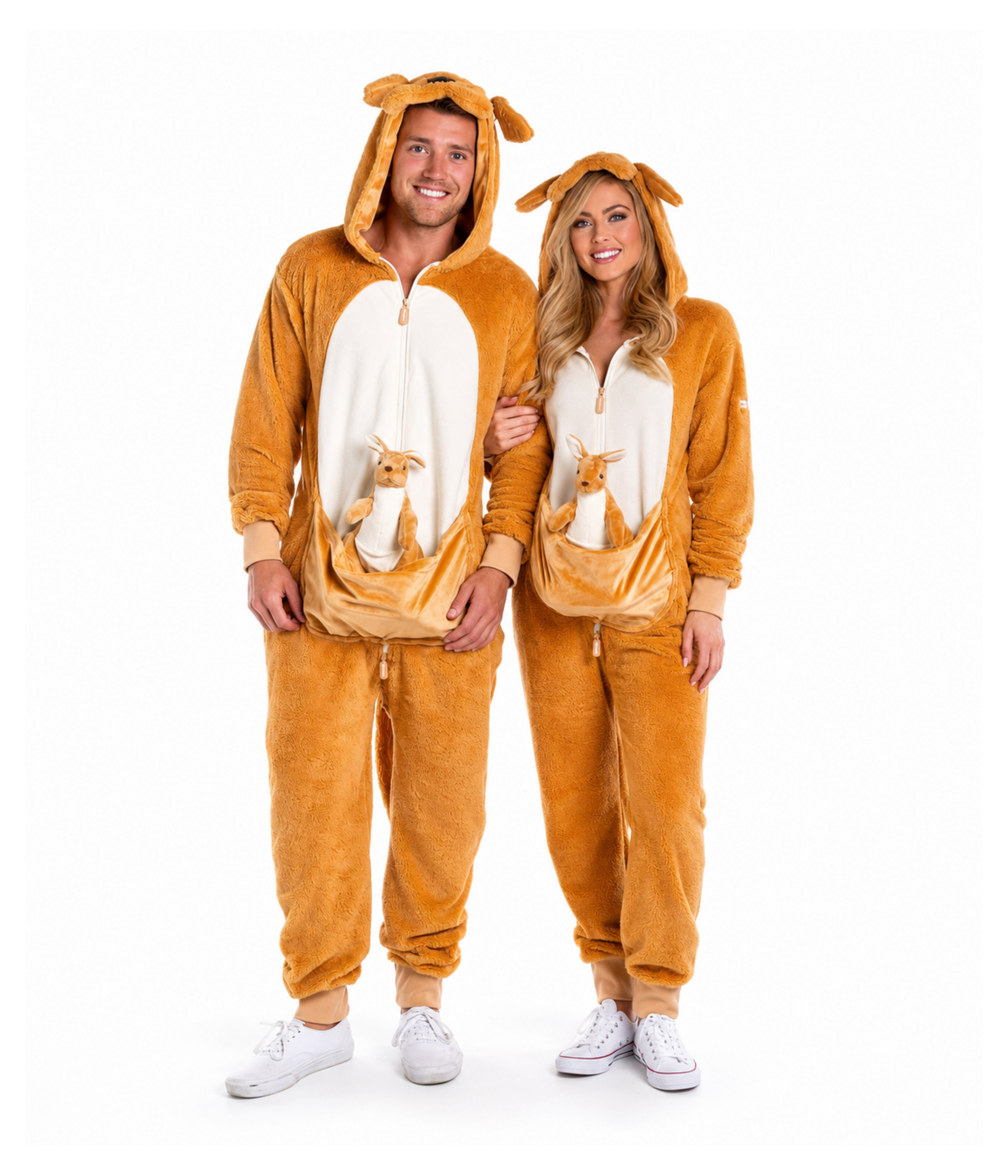 Matching Kangaroo Couples Costumes Primary Image