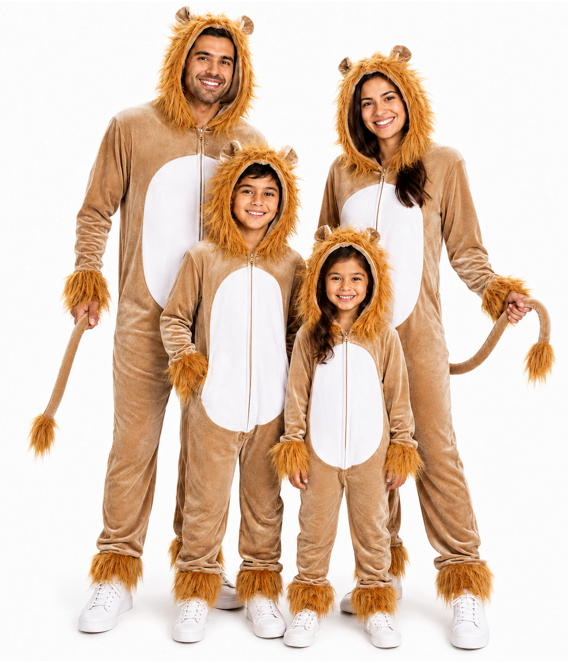 Matching Lion Family Costumes