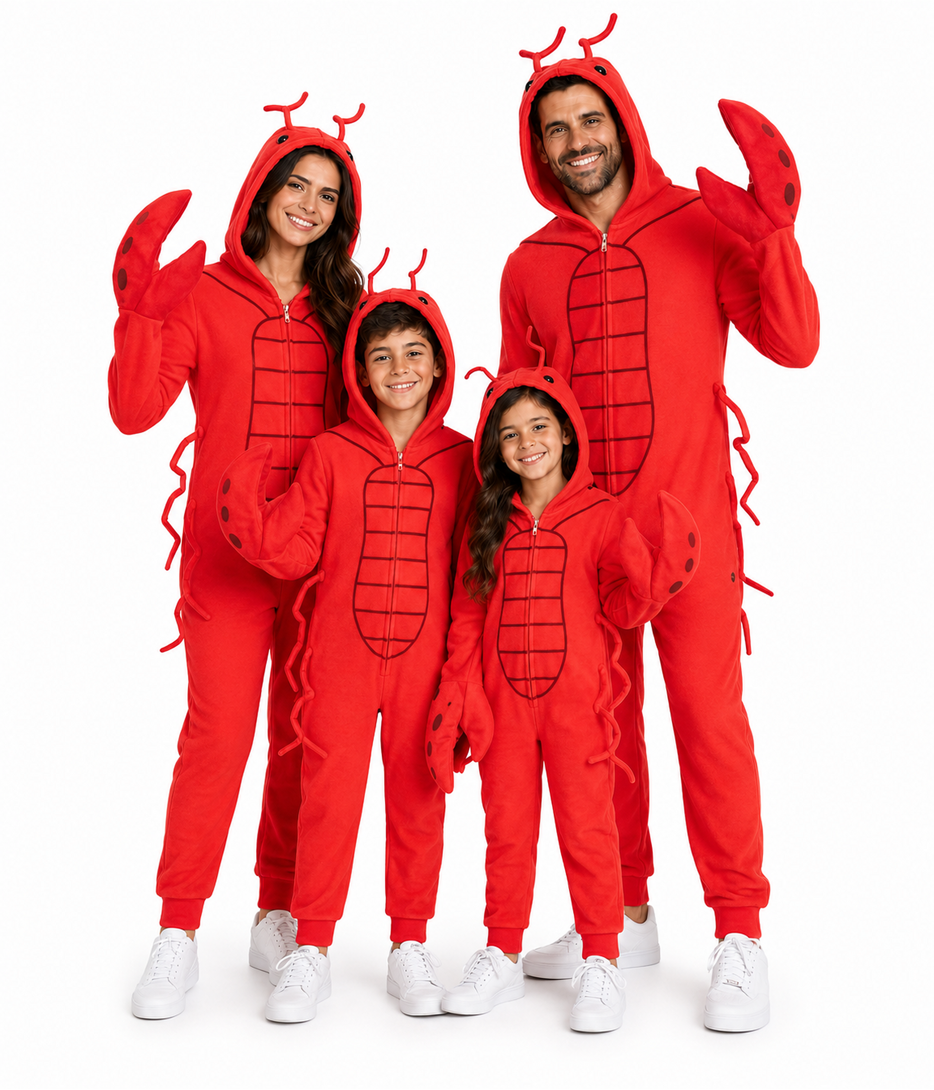 Matching Lobster Family Costumes Primary Image