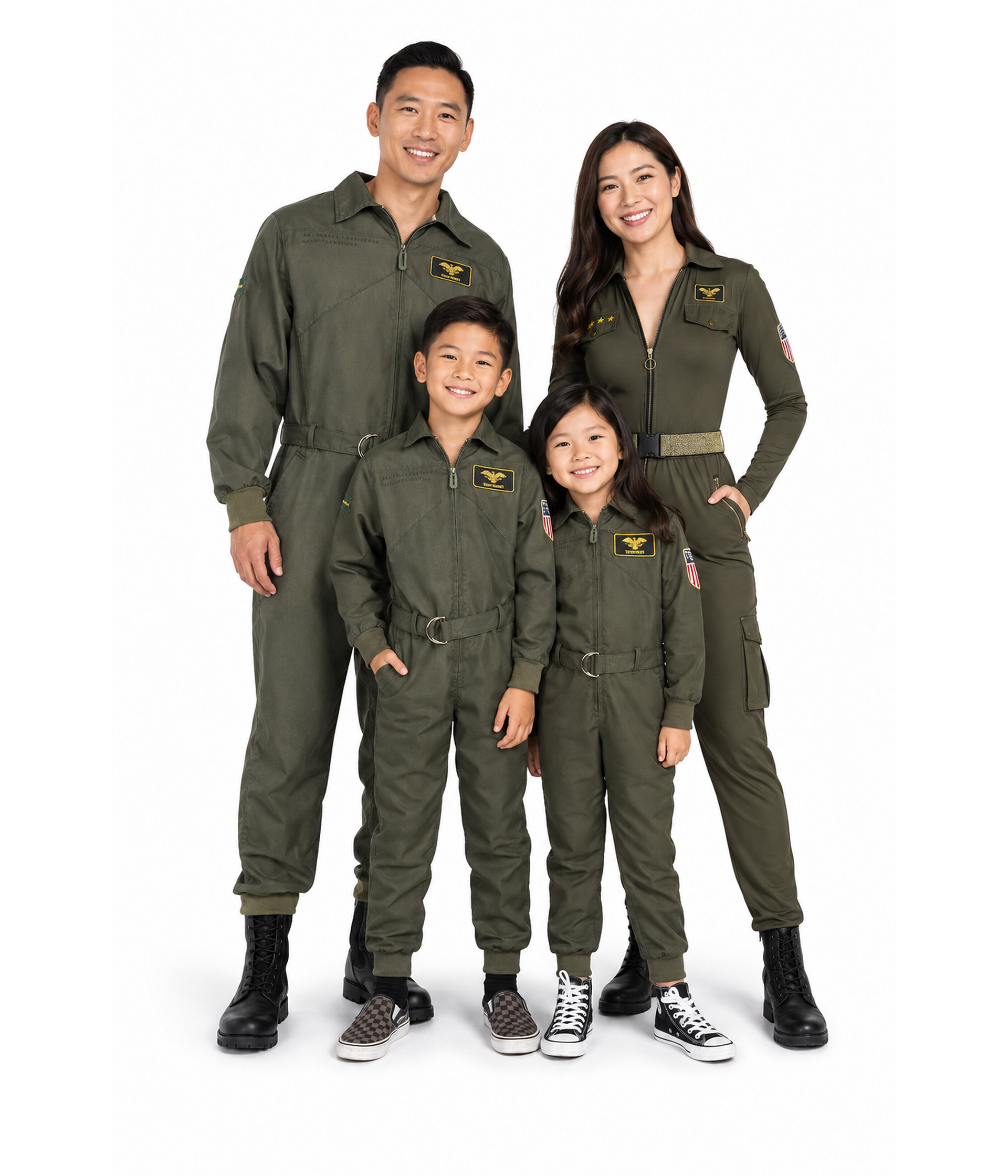 Matching Pilot Family Costumes