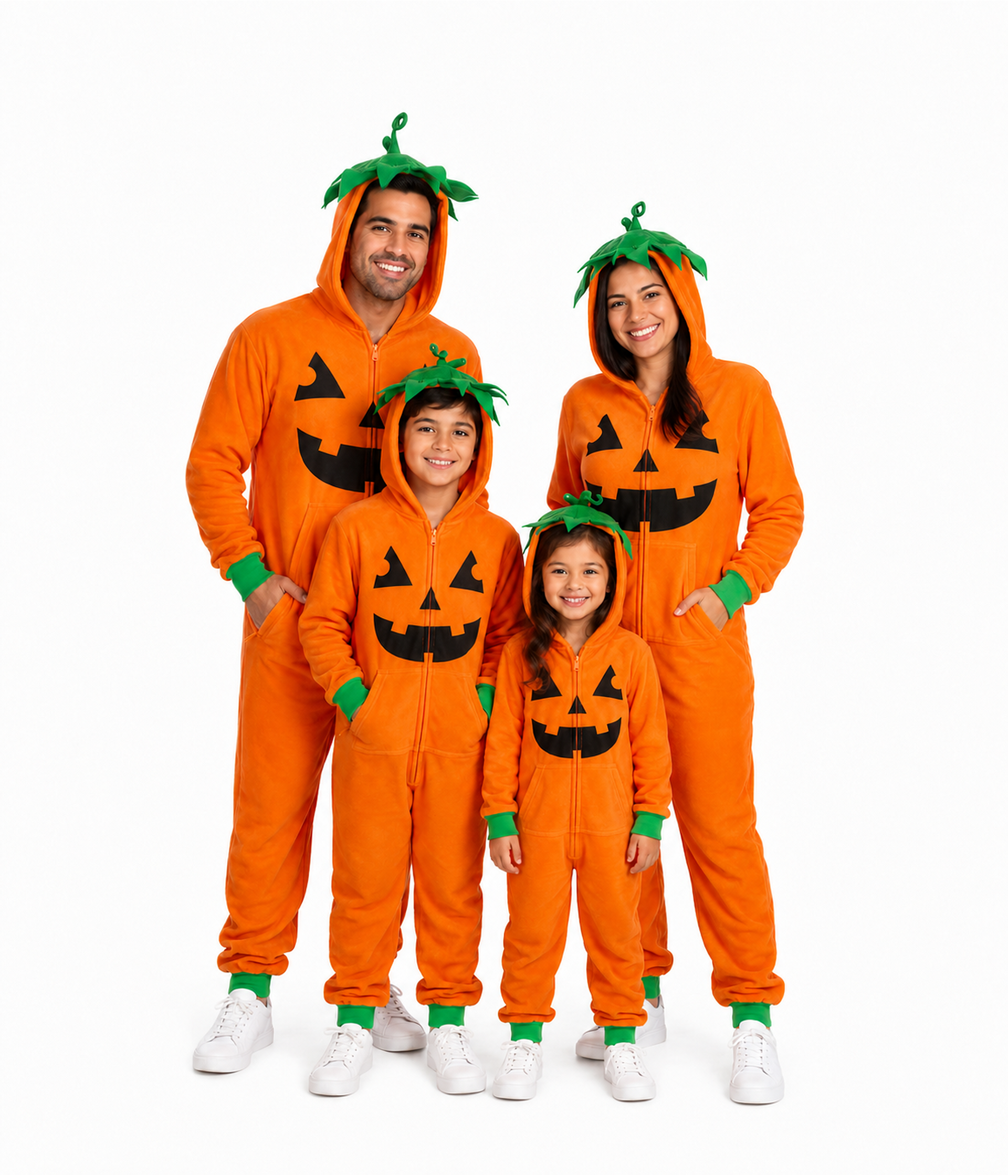 Matching Pumpkin Family Costumes