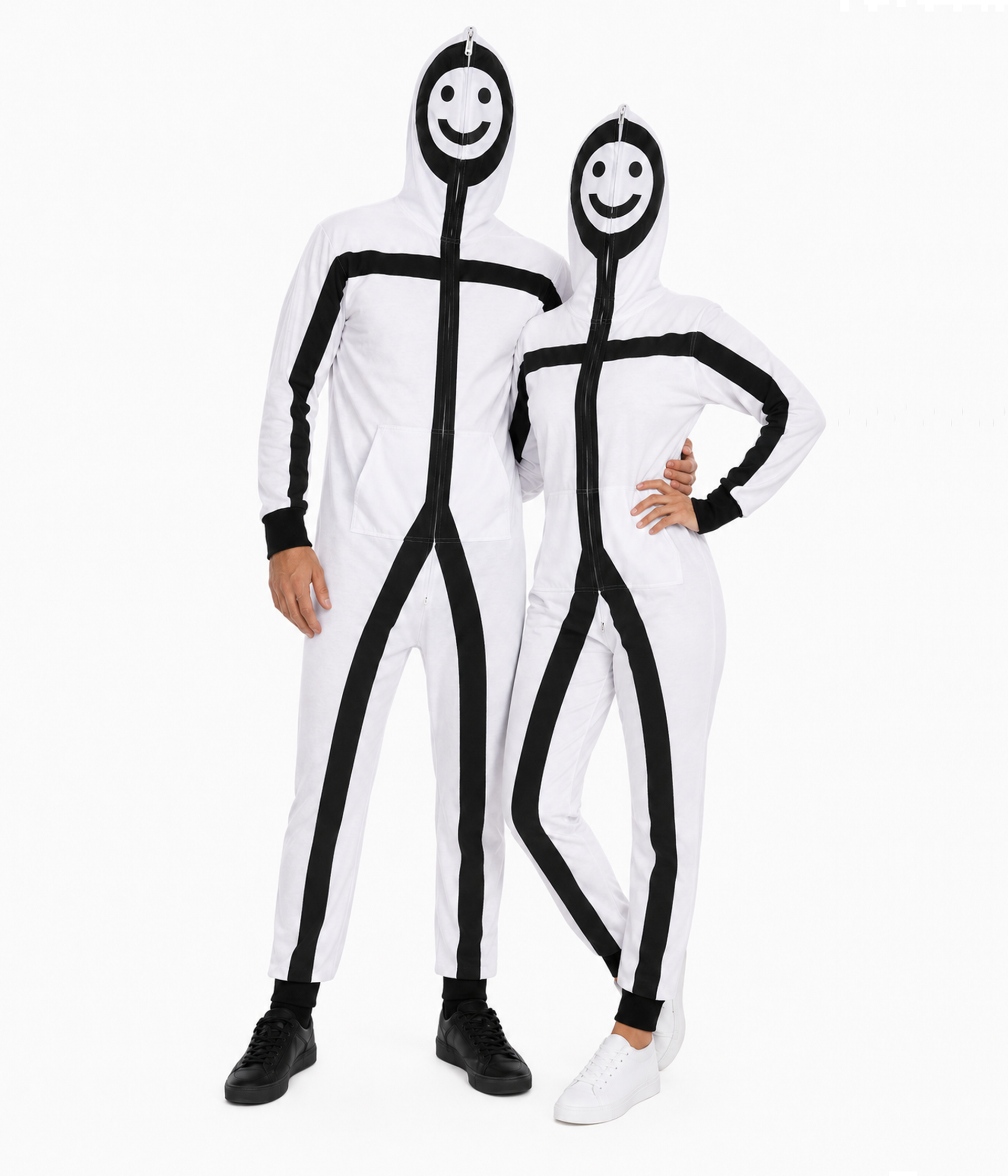 Matching Stick Figure Couples Costumes Primary Image