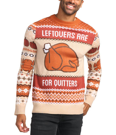 Men's Leftovers Are For Quitters Sweater