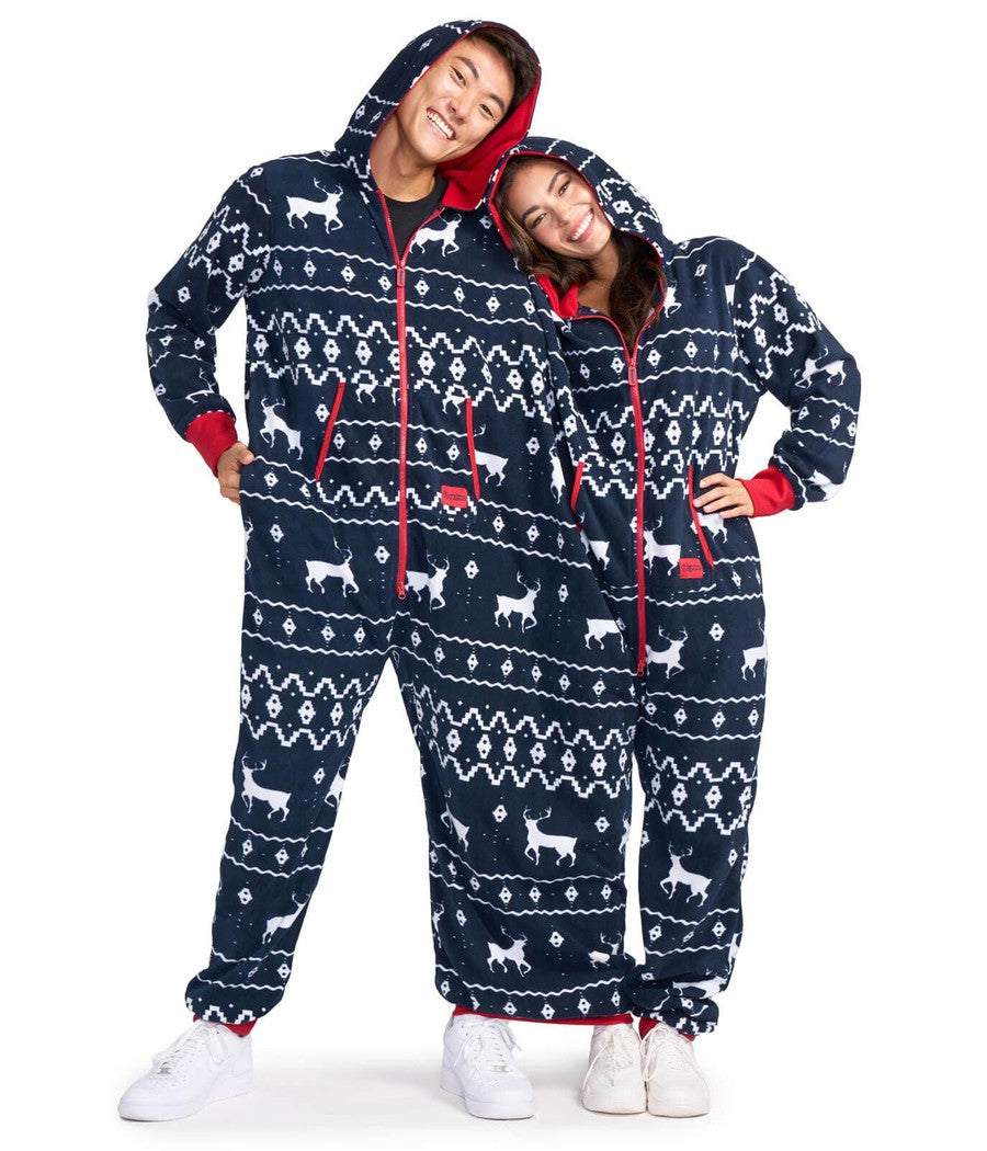 Blue Reindeer Twosie