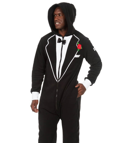 Men's Tuxedo Jumpsuit Image 2