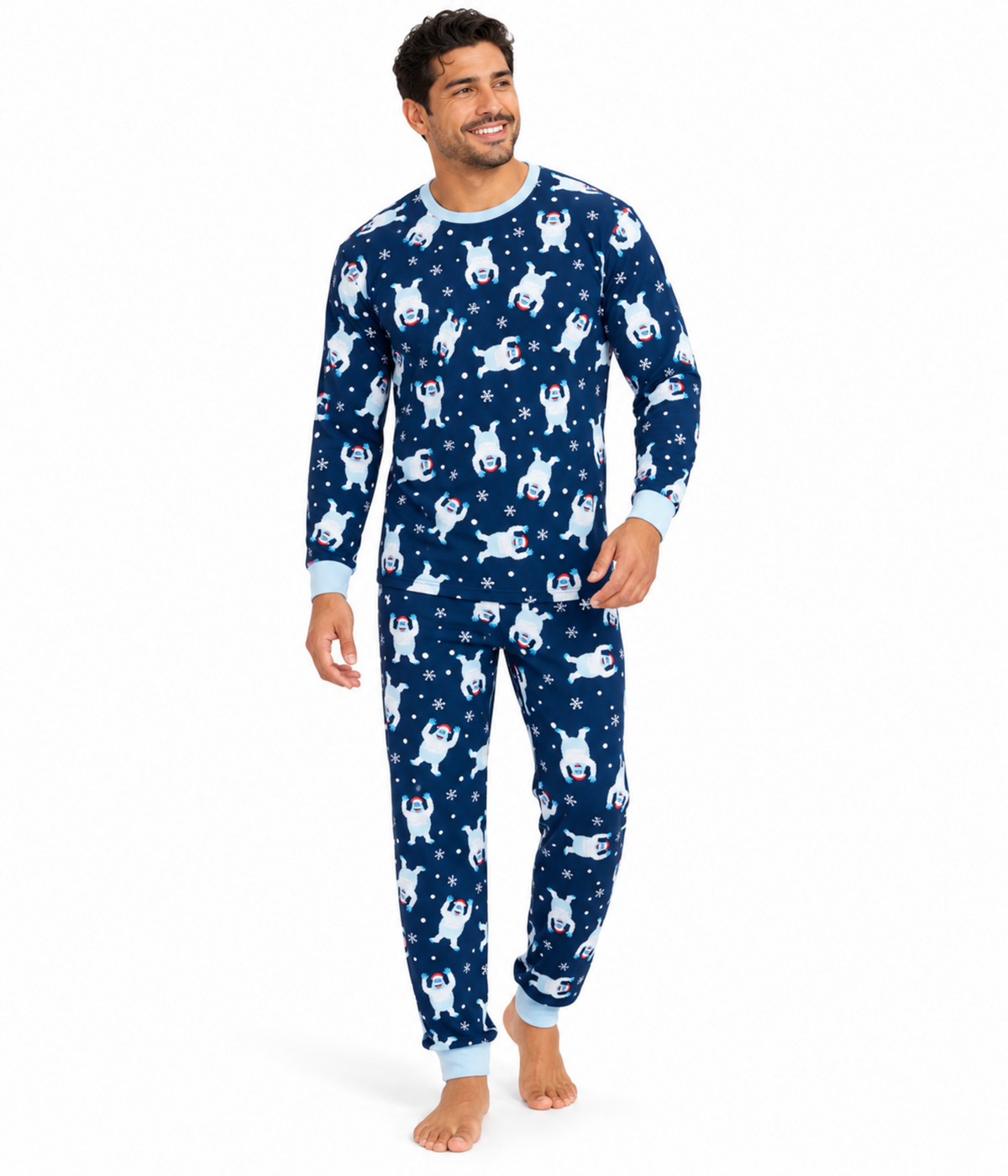 Men's Bumble Crew Neck Pajama Set