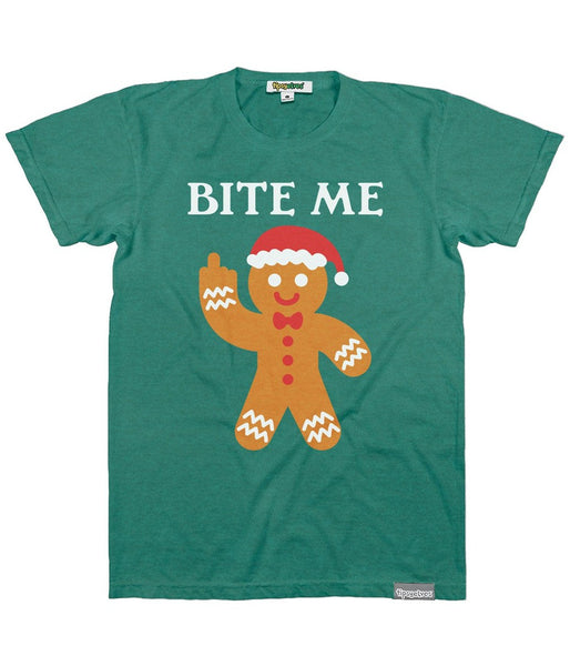 Bite Me Tee: Men's Christmas Outfits Tipsy Elves