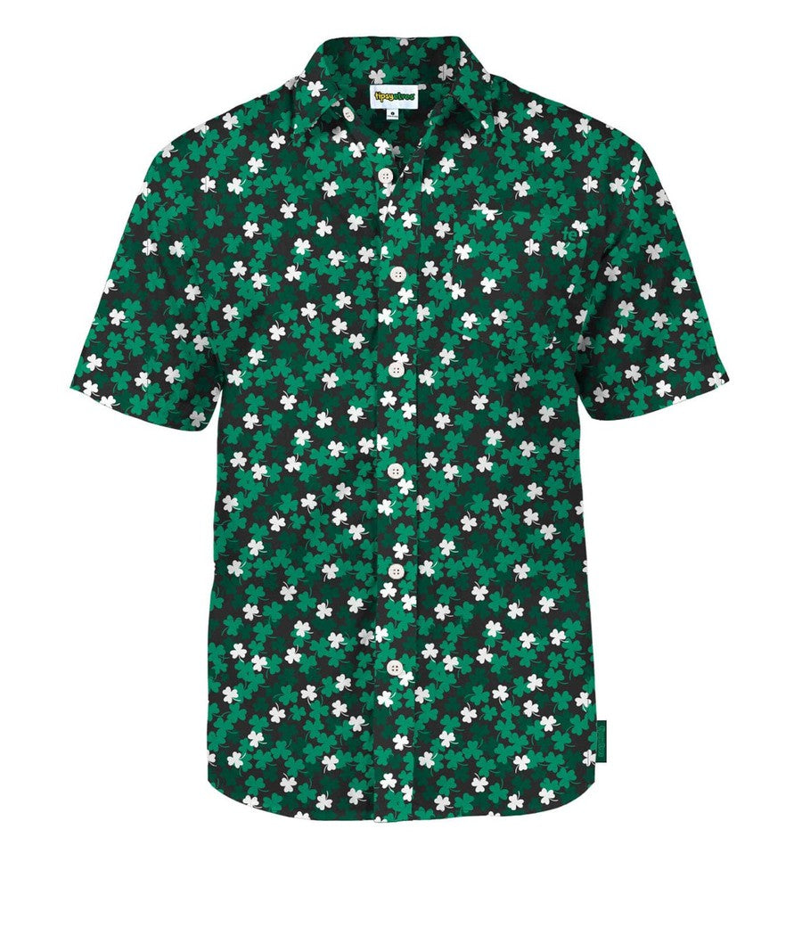 Men's Clover Confetti Button Down Shirt Image 6