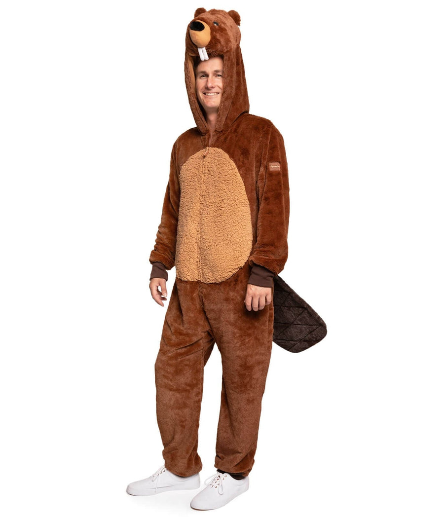 Beaver Costume Men's Halloween Outfits Tipsy Elves