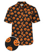 Men's Pumpkin Button Down Shirt