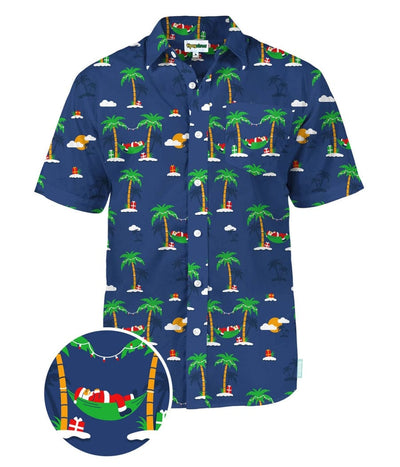 Men's Hammock Holiday Button Down Shirt Primary Image