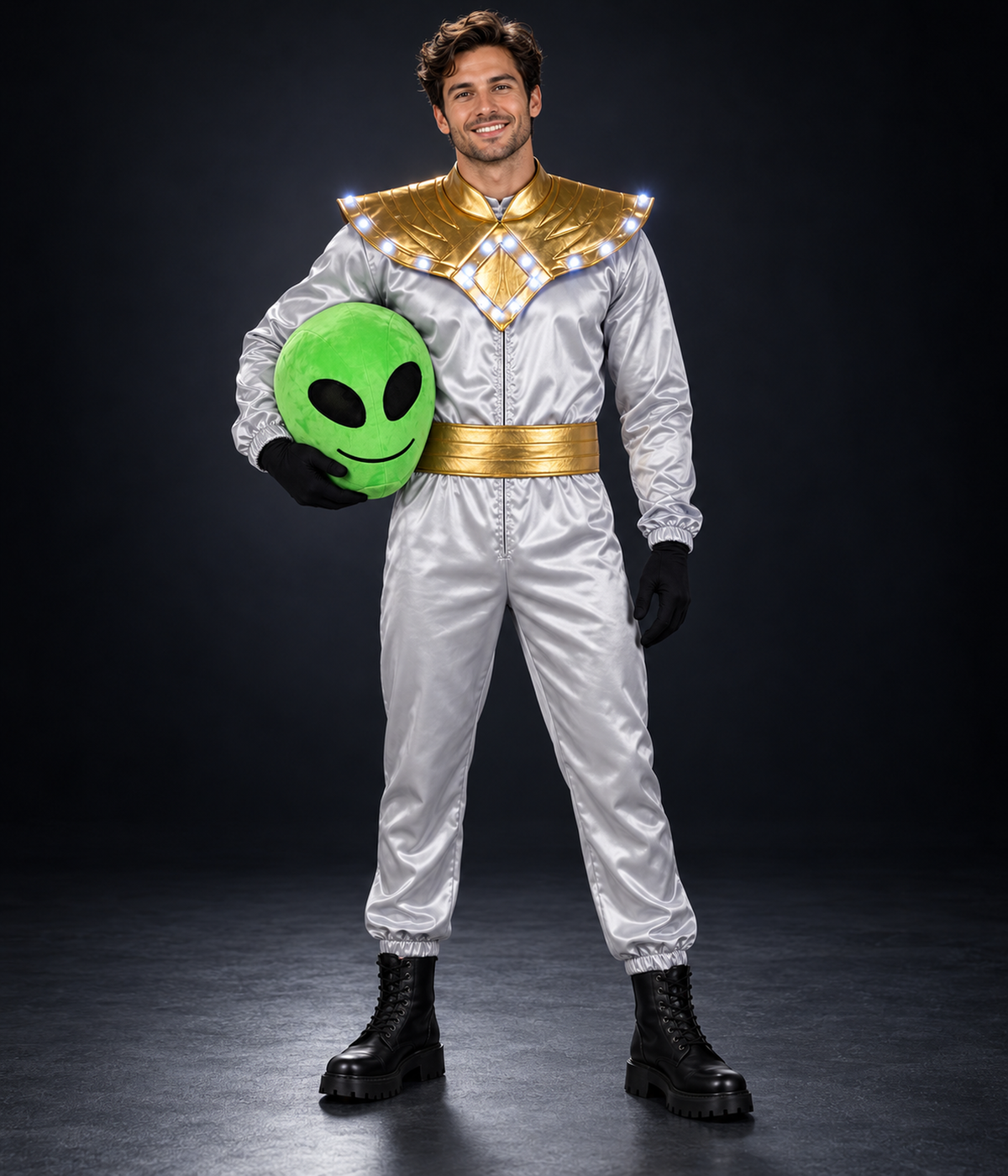 Men's Light Up Alien Costume