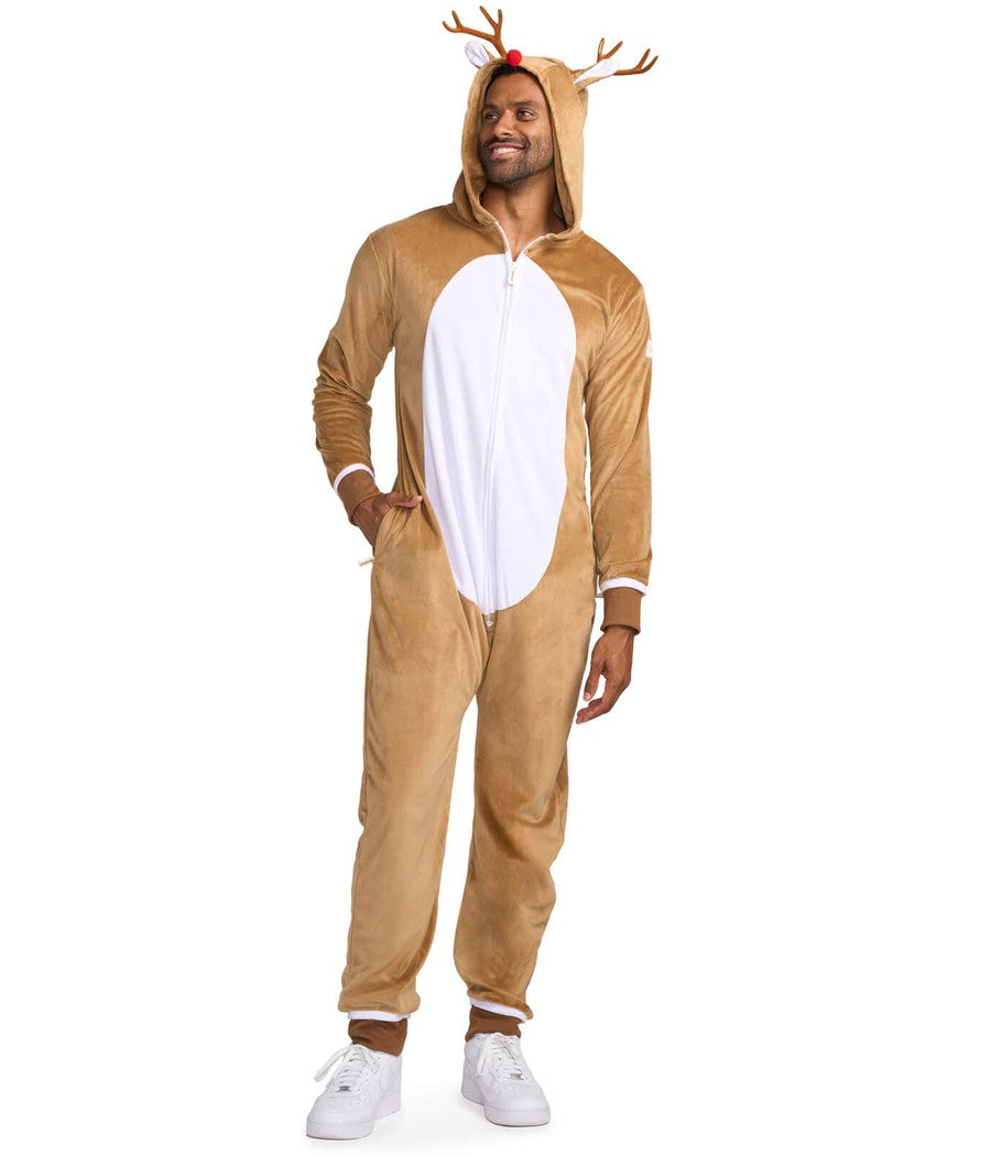 Rudolph Jumpsuit: Men's Christmas Outfits Tipsy Elves