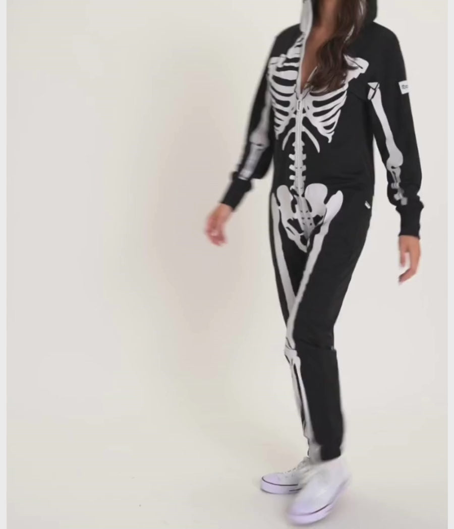 Women's Skeleton Costume Image 8