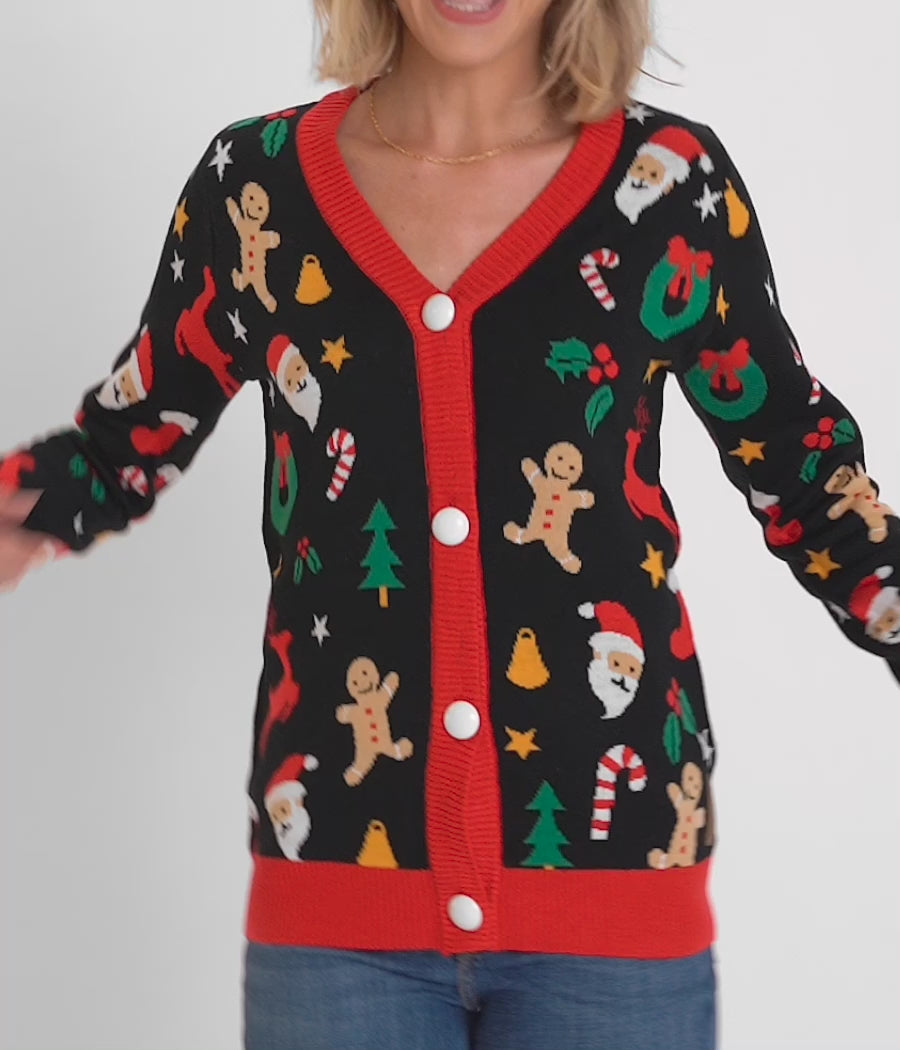 Women's Cookie Cutter Cardigan Sweater Image 3