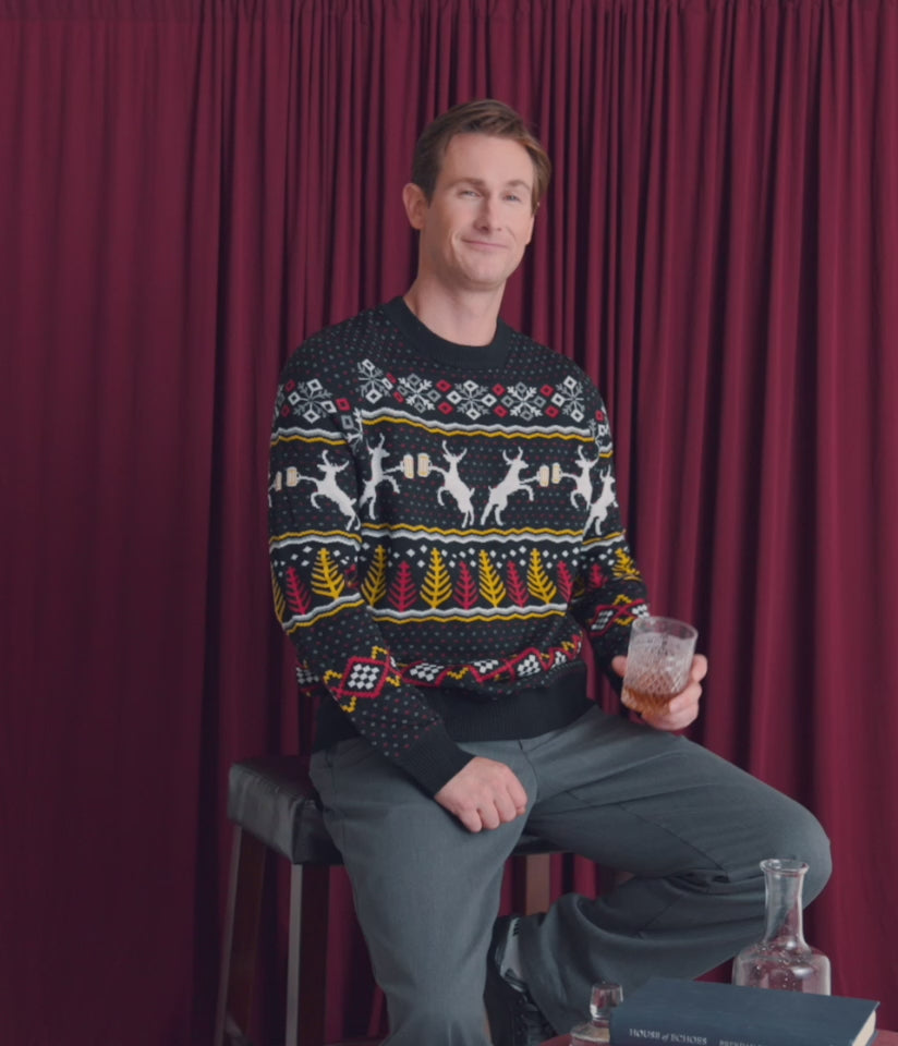 Men's Caribrew Ugly Christmas Sweater Image 6