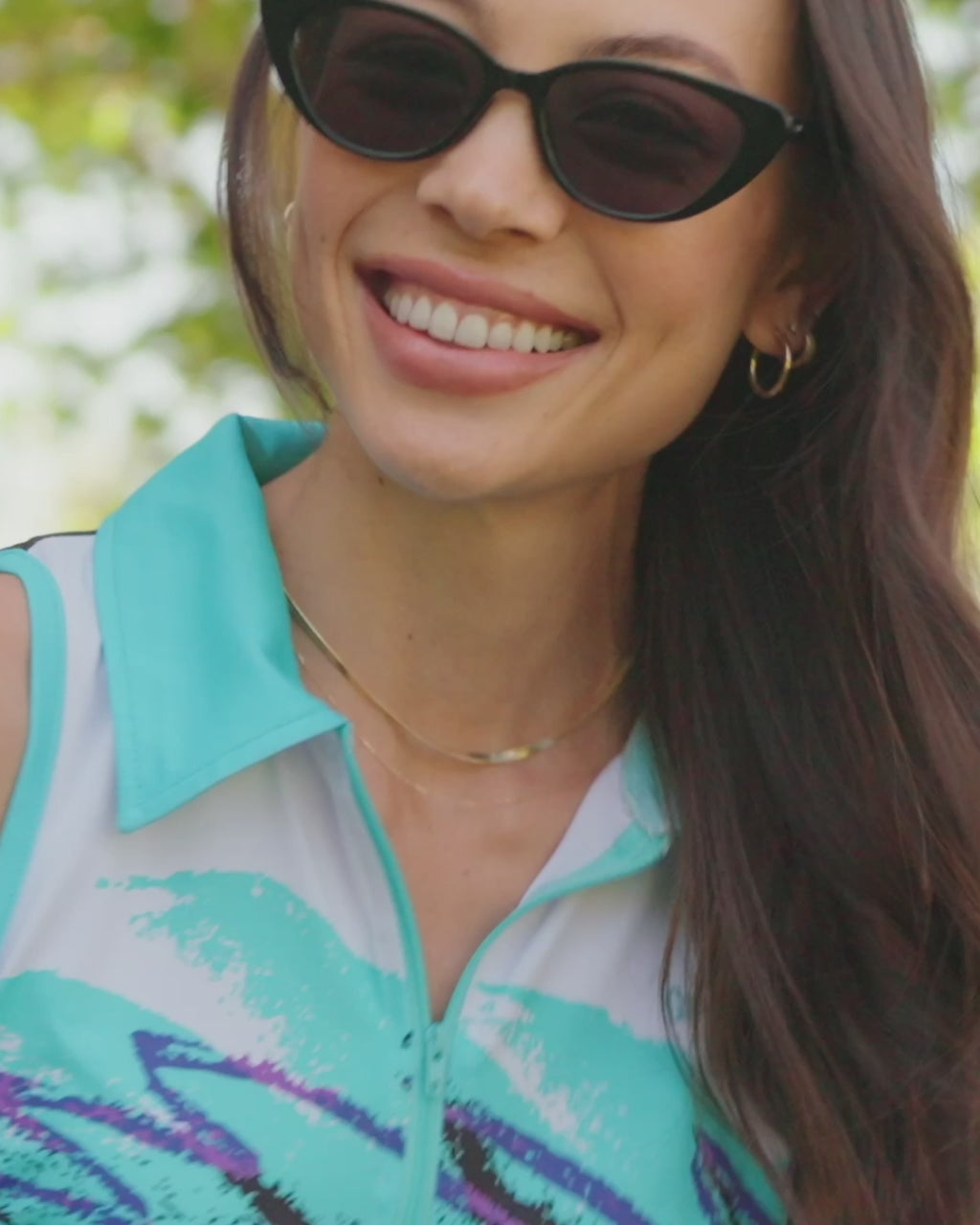 Women's Midnight Rip N' Sip Golf Polo Image 4