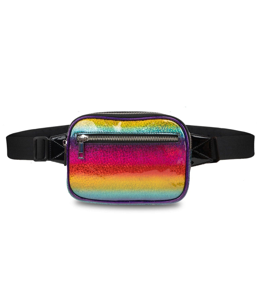 Rainbow Glitter Belt Bag