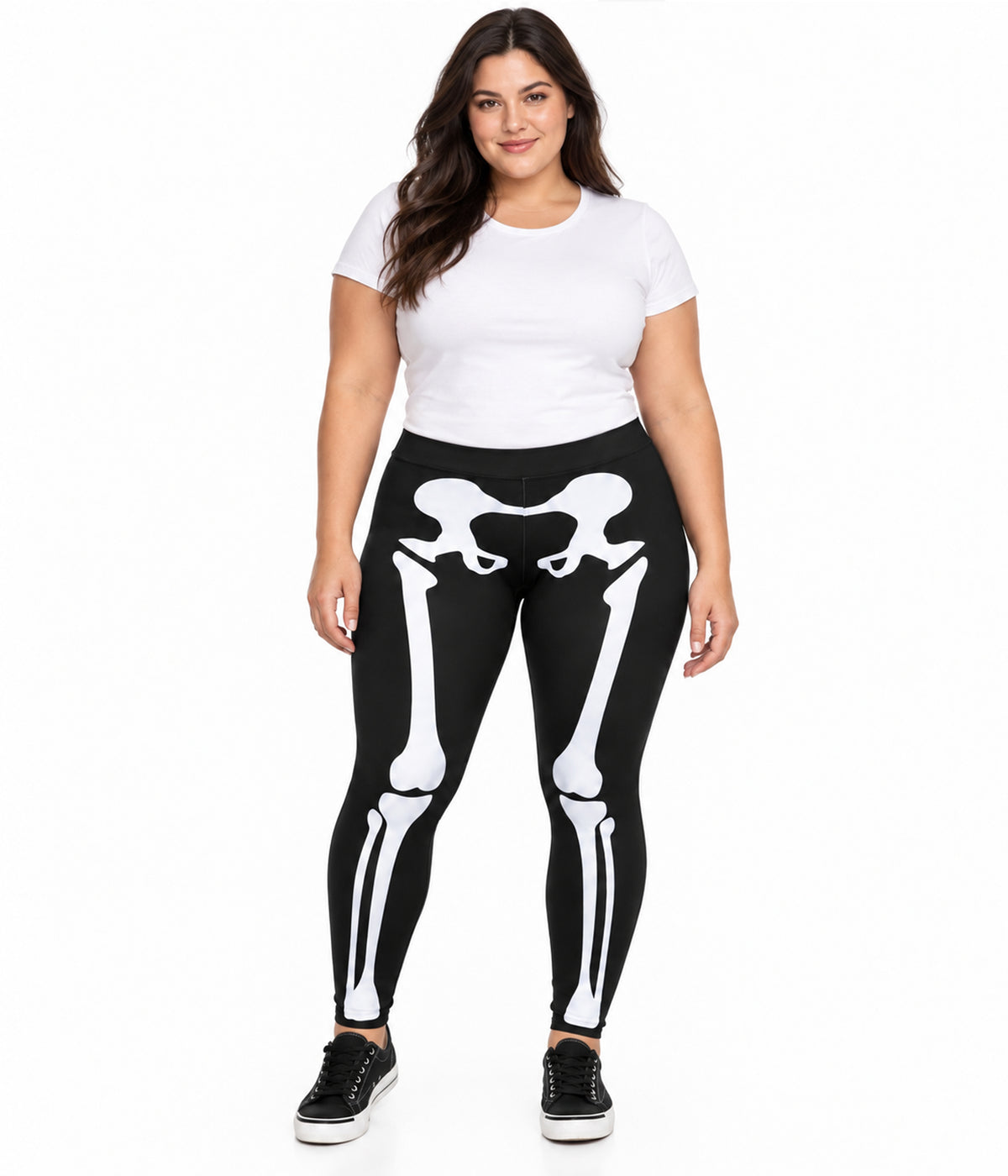 Skeleton High Waisted Leggings