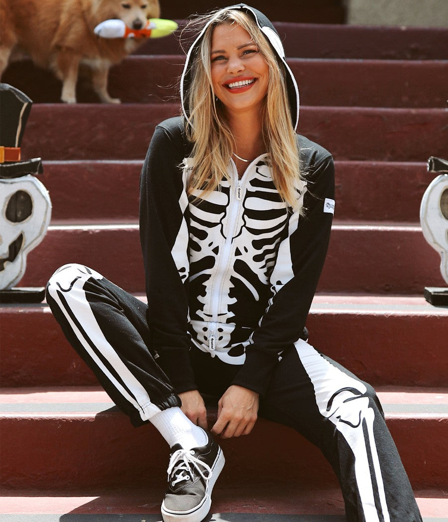 ladies skeleton fancy dress Women's Halloween Skeleton Dress Costume Female Sexy Skull Pattern Long Sleeve Stretchy Short Mini Dresses Lady Cosplay Party Game Festival Stage Performance Fancy Dress up