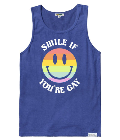 Smile If You're Gay Tank Top Primary Image