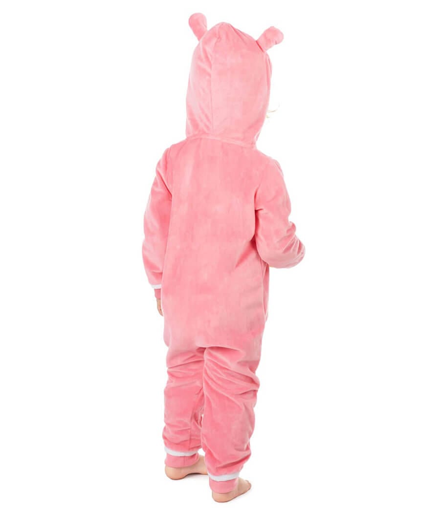 Toddler Girl's 80's Cartoon Bear Costume Image 2