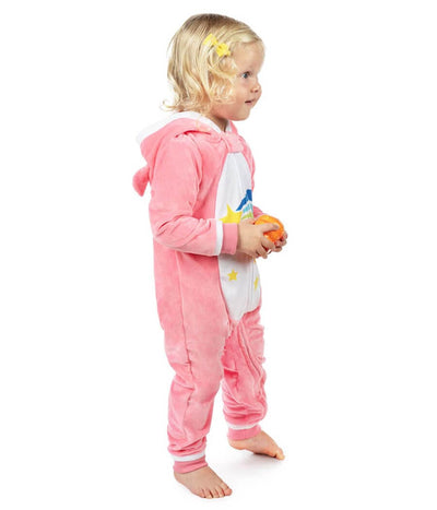 Toddler Girl's 80's Cartoon Bear Costume Image 3