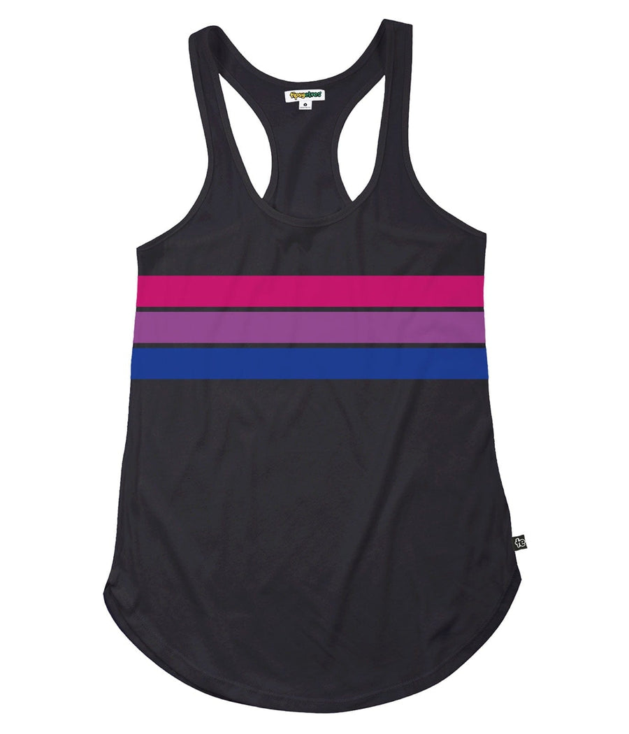 Bi Pride Flag Racerback Tank Top