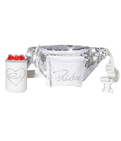 Bride Fanny Pack with Drink Holder Primary Image