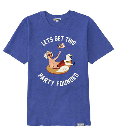 Women's Party Founded Oversized Boyfriend Tee Primary Image