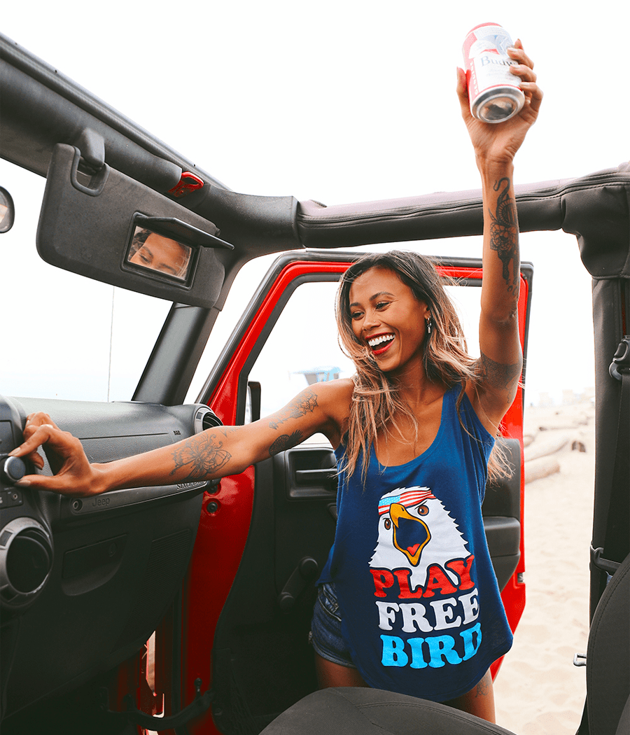 Women's Play Free Bird Tank Top